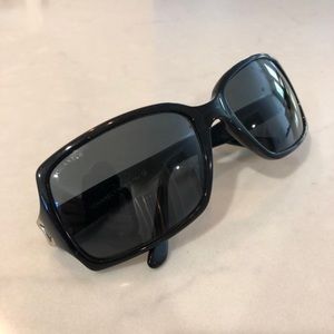Classic CHANEL black sunglasses